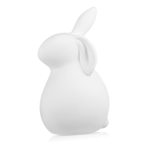GARVALON Kreatives Häschen Deko Objekt Für Den Wohnbereich Niedliche Weiße Osterfigur Für Tischdekoration Ideal Für Ihr Zuhause Oder Büro Miniatur Hasenfigur Als Fröhlicher GARVALON Kreatives Häschen Deko Objekt Für Den Wohnbereich Niedliche Weiße Osterfigur Für Tischdekoration Ideal Für Ihr Zuhause Oder Büro Miniatur Hasenfigur Als Fröhlicher von GARVALON