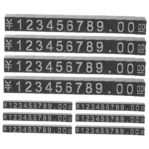 GARVALON 10 Sets Metall Tag Markennummern Anzeigetafeln Anzeigeschilder Tags Anzeigeetiketten Schmucketiketten Zur Preisauszeichnung Schmuck Anzeigewürfelblöcke GARVALON 10 Sets Metall Tag Markennummern Anzeigetafeln Anzeigeschilder Tags Anzeigeetiketten Schmucketiketten Zur Preisauszeichnung Schmuck Anzeigewürfelblöcke von GARVALON
