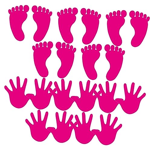 GARVALON 10paare Wandaufkleber Hand Und Fußabdrücke Selbstklebende Wandtattoos Für Kinderzimmer Und Klassenzimmer Farbenfrohe Dekoration Für Babyzimmer Abnehmbar Und Rückstandsfrei GARVALON 10paare Wandaufkleber Hand Und Fußabdrücke Selbstklebende Wandtattoos Für Kinderzimmer Und Klassenzimmer Farbenfrohe Dekoration Für Babyzimmer Abnehmbar Und Rückstandsfrei von GARVALON