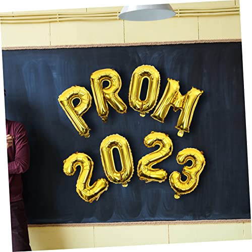 GARVALON 2 Sätze Graduation Folienballons Prom Goldfarben Party Dekoration für Abschlussfeier Langlebige Sichere Ballons für Festliche Atmosphäre und Kreative Gestaltung GARVALON 2 Sätze Graduation Folienballons Prom Goldfarben Party Dekoration für Abschlussfeier Langlebige Sichere Ballons für Festliche Atmosphäre und Kreative Gestaltung von GARVALON
