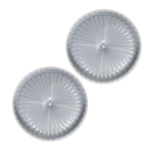 GARVALON 2 Stück DIY Silikonform für Epoxidharz Gießen Flexible Silikonform Tablett für Kreative Bastelprojekte Widerstandsfähig und Einfach zu Entformen für Duftkerzenhalter und Deko GARVALON 2 Stück DIY Silikonform für Epoxidharz Gießen Flexible Silikonform Tablett für Kreative Bastelprojekte Widerstandsfähig und Einfach zu Entformen für Duftkerzenhalter und Deko von GARVALON