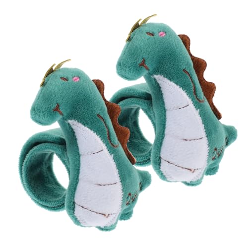 GARVALON 2 Stück Dinosaurier Armband, Tier Schlagarmband, Partygeschenk, Tier Schlagbänder, Party Armbänder, Schlagarmband, Tiere, Klopfarmband, Tier Schnapparmbänder, Plüsch GARVALON 2 Stück Dinosaurier Armband, Tier Schlagarmband, Partygeschenk, Tier Schlagbänder, Party Armbänder, Schlagarmband, Tiere, Klopfarmband, Tier Schnapparmbänder, Plüsch von GARVALON