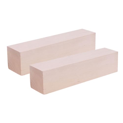 GARVALON 2 Stück Teiliges Basswood Schnitzholz Rechteckige Naturbelassene Holzblöcke Weiches Leicht Schnitzbares Holz für DIY Holzschnitzen Bastel und Handwerksprojekte GARVALON 2 Stück Teiliges Basswood Schnitzholz Rechteckige Naturbelassene Holzblöcke Weiches Leicht Schnitzbares Holz für DIY Holzschnitzen Bastel und Handwerksprojekte von GARVALON