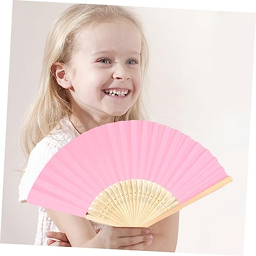 GARVALON 2 Stück Teiliges Faltbarer Chinesischer Handfächer aus mit Zartem Klassisches Design Aufbewahrungsbox für Damen Hochzeit Party und Sommerliche Dekoration von GARVALON