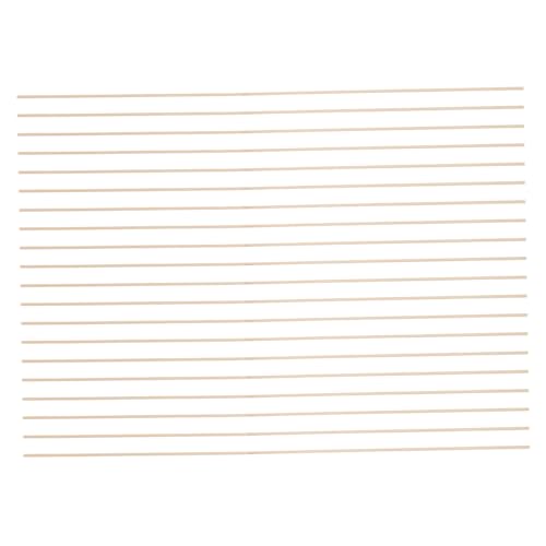 GARVALON 20 Stück Bambusstäbe für Drachenbau Dünne Holzstäbe für Diy Bastelmaterial für Kreative Projekte für Familienaktivitäten und Bastelstunden GARVALON 20 Stück Bambusstäbe für Drachenbau Dünne Holzstäbe für Diy Bastelmaterial für Kreative Projekte für Familienaktivitäten und Bastelstunden von GARVALON