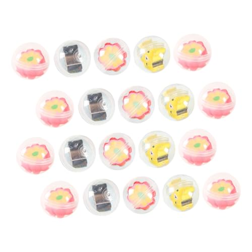 GARVALON 20 Stück Gachapon Ballspielzeug Partygeschenke Für Kinder Silikon-kapselbälle Mit Cartoon-anhängern Kapselspielzeug Für Geschenktüten-füller GARVALON 20 Stück Gachapon Ballspielzeug Partygeschenke Für Kinder Silikon-kapselbälle Mit Cartoon-anhängern Kapselspielzeug Für Geschenktüten-füller von GARVALON