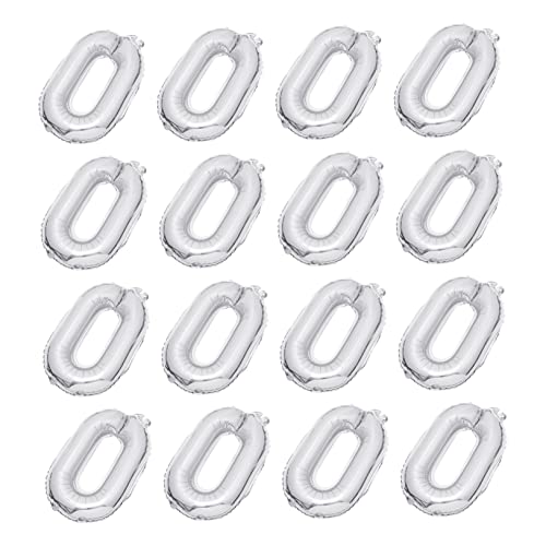 GARVALON 20st Kettenfolienballons Partyballons Der 90er Ballonbogenkette 90er Party Ballongirlande Helium-geburtstagsballons 80er Luftballons Partydekoration Golddekor Aluminiumfolie Silver GARVALON 20st Kettenfolienballons Partyballons Der 90er Ballonbogenkette 90er Party Ballongirlande Helium-geburtstagsballons 80er Luftballons Partydekoration Golddekor Aluminiumfolie Silver von GARVALON