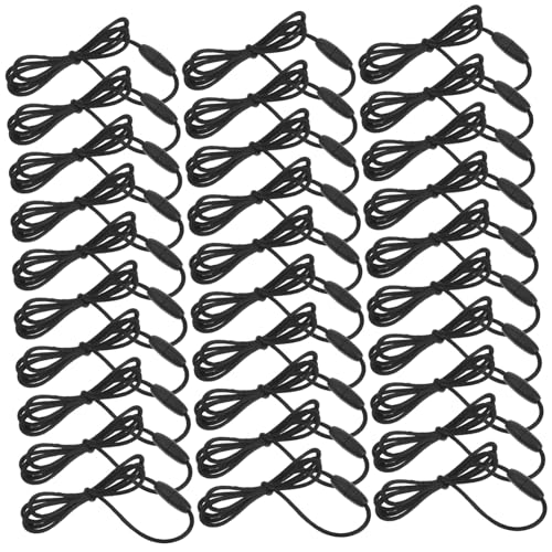 GARVALON 30 Sätze Teiliges Nylon Halskettenbänder mit Sicheren Breakaway Verschlüssen Langlebige Schmuckbänder für Halsketten Armbänder und DIY Schmuckherstellung Schwarz Vielseitig GARVALON 30 Sätze Teiliges Nylon Halskettenbänder mit Sicheren Breakaway Verschlüssen Langlebige Schmuckbänder für Halsketten Armbänder und DIY Schmuckherstellung Schwarz Vielseitig von GARVALON