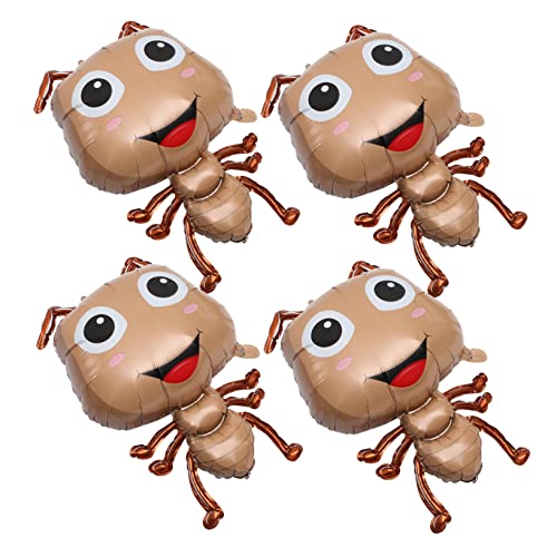 GARVALON 4Stücke Kinderfolienballons Aufblasbare Cartoon Tierballons aus Aluminiumfolie für Partys und Dekorationen Langlebig und Robust Innen und Außeneinsatz GARVALON 4Stücke Kinderfolienballons Aufblasbare Cartoon Tierballons aus Aluminiumfolie für Partys und Dekorationen Langlebig und Robust Innen und Außeneinsatz von GARVALON