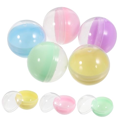 GARVALON 50 Stück Gacha Muschel Spielzeug, Verschiedene Kugelkapseln, Pastellfarbene Automatenkapseln, Runde Automatenkapseln, Macarons, Kunststoffkapseln, Runde Kapseln Für GARVALON 50 Stück Gacha Muschel Spielzeug, Verschiedene Kugelkapseln, Pastellfarbene Automatenkapseln, Runde Automatenkapseln, Macarons, Kunststoffkapseln, Runde Kapseln Für von GARVALON