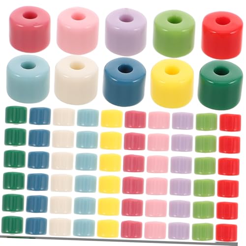 GARVALON 500 Stück Acrylzylinder Perlen Pastellfarben Leichte Glatte Diy Perlen für Armbänder Halsketten und Ohrringe Vielseitig Einsetzbare Schmuckbastel Charms Farben GARVALON 500 Stück Acrylzylinder Perlen Pastellfarben Leichte Glatte Diy Perlen für Armbänder Halsketten und Ohrringe Vielseitig Einsetzbare Schmuckbastel Charms Farben von GARVALON