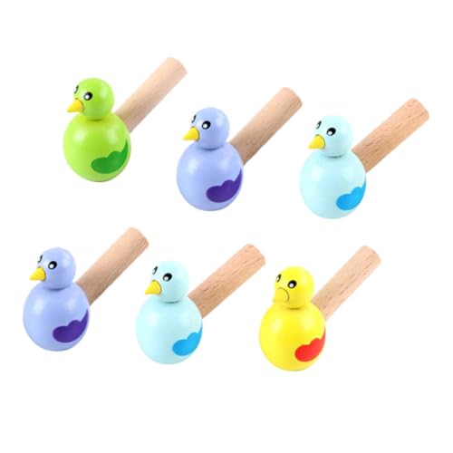 GARVALON 6 Stück Teiliges Holzpfeifen mit Tiermotiven Buntes Kinderspielzeug Pädagogische Vogel Trillerpfeifen für Junge Mädchen Geeignet für Geburtstagsfeiern und Zufällige Farbe GARVALON 6 Stück Teiliges Holzpfeifen mit Tiermotiven Buntes Kinderspielzeug Pädagogische Vogel Trillerpfeifen für Junge Mädchen Geeignet für Geburtstagsfeiern und Zufällige Farbe von GARVALON