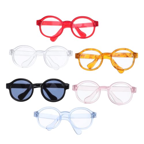 GARVALON 6stücke Teiliges Mini Puppen Sonnenbrillen Kunststoff Accessoires Für Puppen Und Haustiere Stylische Brillen Für Kostüme Und Fotografie GARVALON 6stücke Teiliges Mini Puppen Sonnenbrillen Kunststoff Accessoires Für Puppen Und Haustiere Stylische Brillen Für Kostüme Und Fotografie von GARVALON