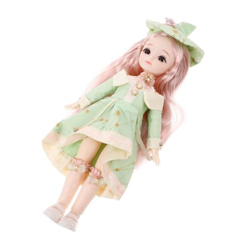 GARVALON Bjd Puppe Mit Bohemian Style Kleidung Süße Gelenkpuppe Mit Outfit Bewegliche Gelenke Spielzeug Für Kreative Sommerlooks von GARVALON