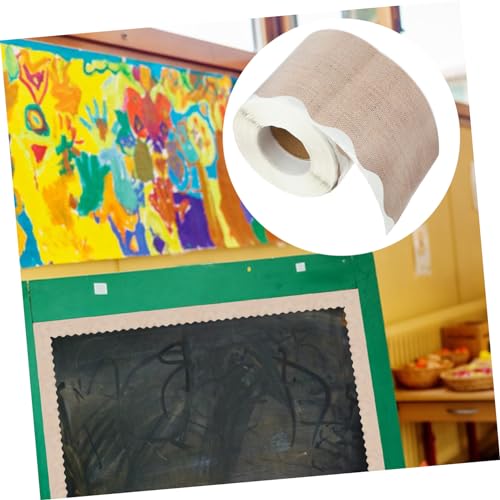 GARVALON Dekorativer Bulletin Board Border Sticker Rustikaler Gewebter Vielseitiger Schulaufkleber für Pinnwände Klassenzimmer Dekoration Memo und Notizen Einfach Zuschneidbar GARVALON Dekorativer Bulletin Board Border Sticker Rustikaler Gewebter Vielseitiger Schulaufkleber für Pinnwände Klassenzimmer Dekoration Memo und Notizen Einfach Zuschneidbar von GARVALON