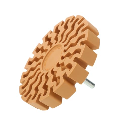 GARVALON Kleberentfernungsschale, Radiergummi, Felgenaufkleberentferner, Felgenkleberentferner Für Auto, Klebstoffentferner, Felgenaufkleberentferner, Radgummi, Felgenaufkleberentferner, von GARVALON