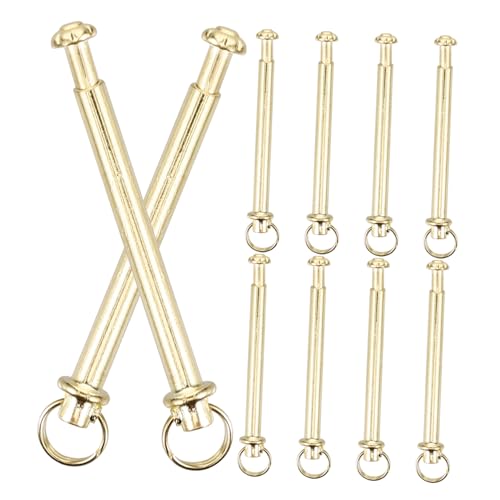 GARVALON Lüfterreparatur 10er-Pack mit Hochfesten Nieten und Muttern Austausch Der Vollwelle von GARVALON