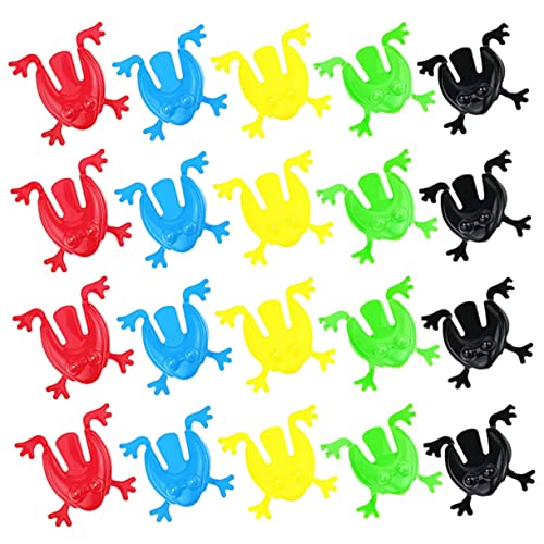 GARVALON Springende Frösche Lustige Springende Froschspielzeuge Bunte Hüpfende Frösche Für Kinderpartys Ideale Mitgebsel Und Für Drinnen Und Draußen Frosch Kuscheltier GARVALON Springende Frösche Lustige Springende Froschspielzeuge Bunte Hüpfende Frösche Für Kinderpartys Ideale Mitgebsel Und Für Drinnen Und Draußen Frosch Kuscheltier von GARVALON
