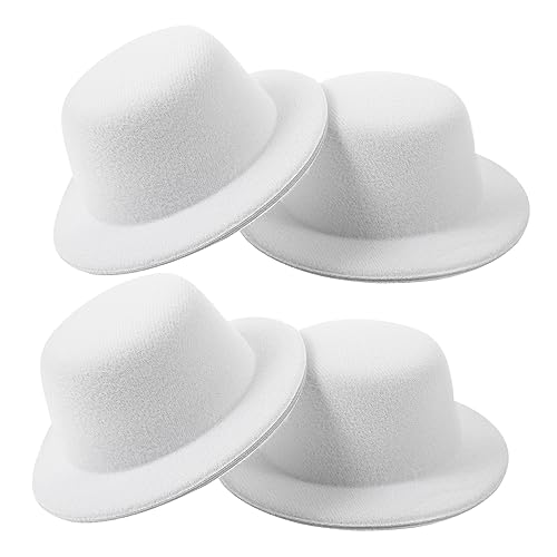 GARVALON Mini-schneemannhüte Zum Basteln Kleine Zylinderhüte Partyzubehör DIY-puppenhüte Winzige Hüte Schneemannhüte Dekoration von GARVALON
