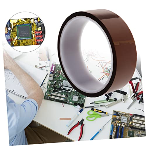 GARVALON Polyimid Klebeband Hitzebeständig C Isolierband für Elektronik Pcb Schutz Wärmebeständig Braun GARVALON Polyimid Klebeband Hitzebeständig C Isolierband für Elektronik Pcb Schutz Wärmebeständig Braun von GARVALON