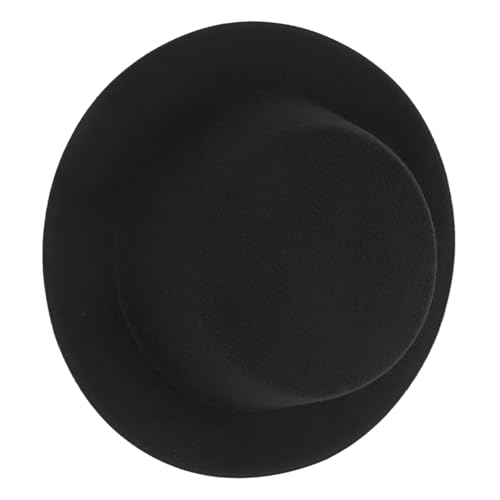GARVALON Puppenzylinder, Kleiner Zylinderhut, Puppendekohut, Kleine Hüte, Dekoration, Minihüte Zum Basteln, Bastelhüte, DIY Puppenhut, Puppenzubehör, Puppenhaushüte, Minihüte von GARVALON