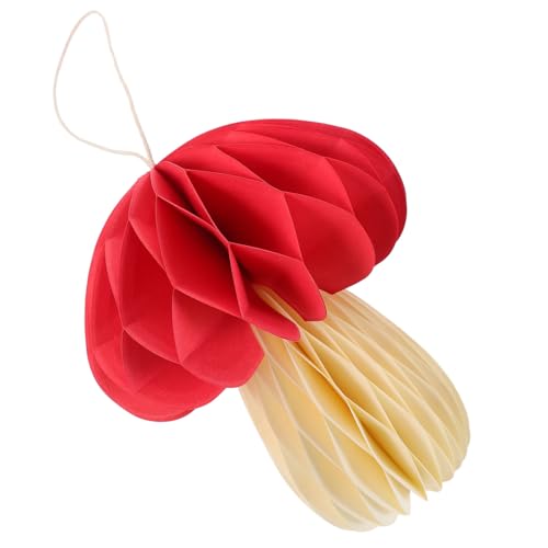 GARVALON Wabenball Zum Aufhängen, Ornament, Geburtstag, Pilz, Ornament, Pilz, Dekoration, Party Layout, Requisite, Hintergrund Layout, Schmücken, Pilz, Gartendekor, Wabenball, Basteln GARVALON Wabenball Zum Aufhängen, Ornament, Geburtstag, Pilz, Ornament, Pilz, Dekoration, Party Layout, Requisite, Hintergrund Layout, Schmücken, Pilz, Gartendekor, Wabenball, Basteln von GARVALON