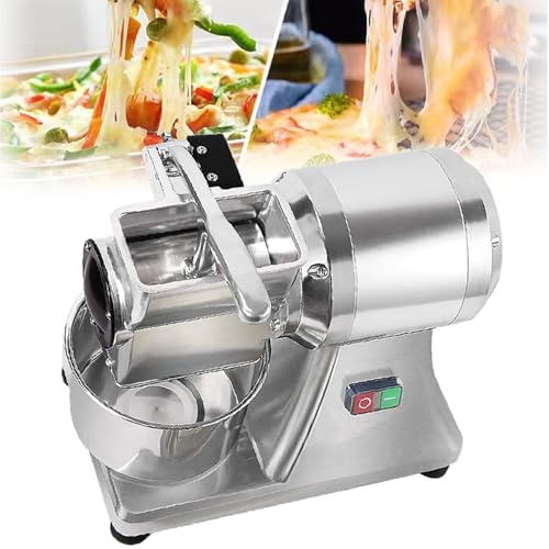 GAYAYAS 0,75 PS/550 W elektrische Käsereibe, Brotkleie-Schredder aus Edelstahl, Butterbrotkleie-Schredderreibe, für Käse, Butter, Brot und Kleie von GAYAYAS