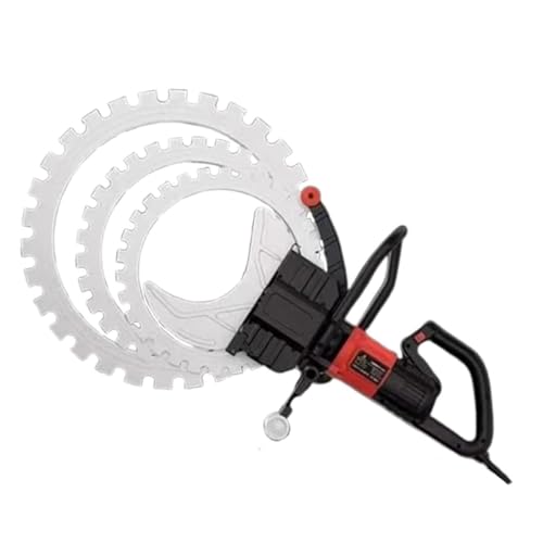 GAYAYAS 8900 W elektrische Ringsäge zum Wandschneiden, Betonsäge, bürstenloser elektrischer Mauernutfräser, für Granit, Stein und Beton (Diamantsägeblatt),CutDpth40cm von GAYAYAS