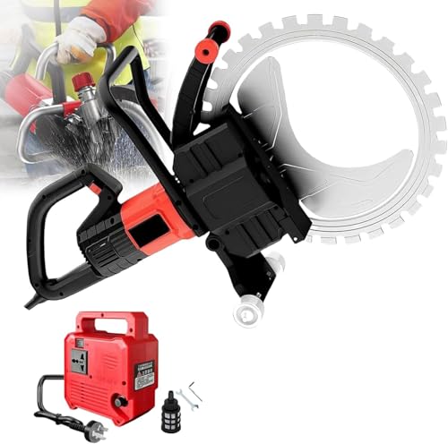 GAYAYAS Elektrische Betonringsäge, mit 8900W und wasserbetriebener Staubunterdrückung, regulierbarem Wasser, für Granit, Porzellan, Holz, Beton, Stein,CutDpth40cm GAYAYAS Elektrische Betonringsäge, mit 8900W und wasserbetriebener Staubunterdrückung, regulierbarem Wasser, für Granit, Porzellan, Holz, Beton, Stein,CutDpth40cm von GAYAYAS