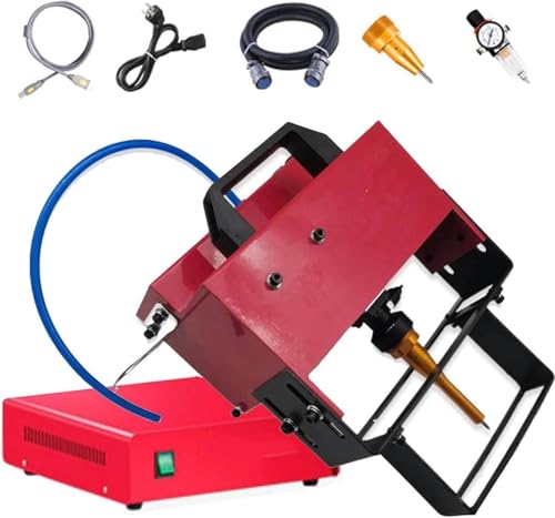 GAYAYAS Handgeführte Nadelpräger, pneumatische Nadelpräger, zur Verwendung mit großen und schweren Metallteilen wie Autochassis,TypeM von GAYAYAS