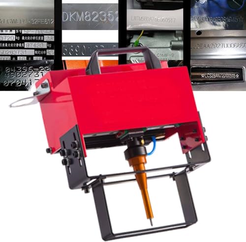 GAYAYAS Metallmarkierungs-Graviermaschine, Pneumatische Nadelpräger-Markierungsmaschine, Graviermaschine, für VIN-Code Rahmen Fahrgestellnummer,TypeM von GAYAYAS