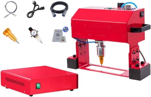 GAYAYAS Nadelpräger, pneumatischer Gravur-Typenschild-Markierungsgravierer, Werkzeuggraviermaschine, Fahrgestellnummer des Fahrgestellcodes, für Fahrgestellnummern-Kit,TypeX von GAYAYAS