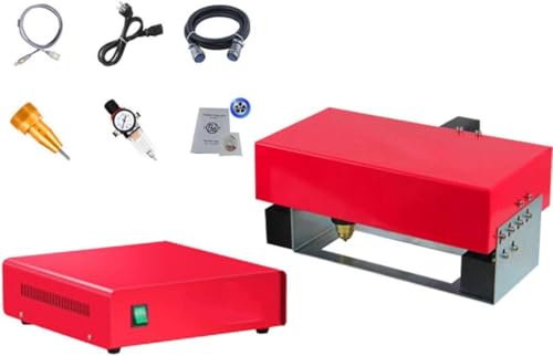 GAYAYAS Nadelpräger, pneumatischer Gravur-Typenschild-Markierungsgravierer, Werkzeuggraviermaschine, Fahrgestellnummer des Fahrgestellcodes, für Fahrgestellnummern-Kit,Types von GAYAYAS