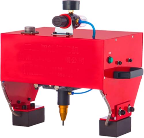 GAYAYAS Pneumatische Punktmarkierungsmaschine, tragbare Markierungsmaschine aus Metall, pneumatisch, zum Erstellen von Buchstaben, Seriennummern, VIN-Codes und Nummern,TypeC von GAYAYAS