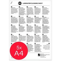 5 GBC Reinigungsblätter für Laminiergeräte matt für A3, A4 5 GBC Reinigungsblätter für Laminiergeräte matt für A3, A4 von GBC