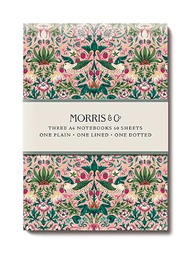 GBCC Three A6 Notebooks - Three Different Designs by Morris & Co - WMS0021 GBCC Three A6 Notebooks - Three Different Designs by Morris & Co - WMS0021 von GBCC
