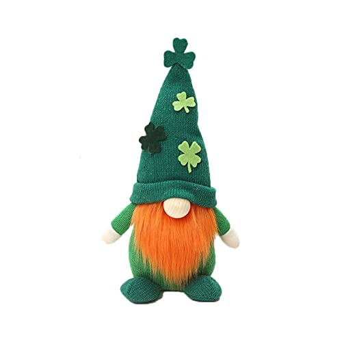 GBEN St. Patrick's Day Plüschtier Dekorative St. Patrick's Day Deko Saint Paddy's Day Ostergeschenk Kleeblatt Handgemachte Irisch Festival Glücksbringer Dekor GBEN St. Patrick's Day Plüschtier Dekorative St. Patrick's Day Deko Saint Paddy's Day Ostergeschenk Kleeblatt Handgemachte Irisch Festival Glücksbringer Dekor von GBEN