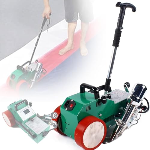 GBHJJ 1800 W WäRmeschweißGeräT für Kunststoffgewebe, Automatische SchweißMaschine für PVC-Banner, HeißLuftschweißGeräT, Temperaturbereich 20 Bis 680 °C, für Flexible PVC-Pp-Kunststoffbanner GBHJJ 1800 W WäRmeschweißGeräT für Kunststoffgewebe, Automatische SchweißMaschine für PVC-Banner, HeißLuftschweißGeräT, Temperaturbereich 20 Bis 680 °C, für Flexible PVC-Pp-Kunststoffbanner von GBHJJ