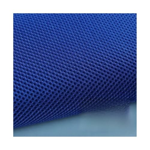 GBSONGJIN Akustikstoff,Lautsprecher Stoff 1 m x 1,6 m Lautsprecher-Netzstoff, staubdicht, schalldicht, Netzabdeckung, DIY-Polsterstoff, Radio-Akustik-Schutztuch(Dark Blue) von GBSONGJIN