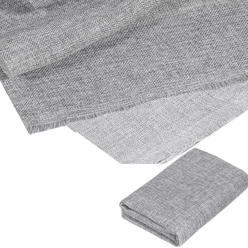 GBSONGJIN Akustikstoff,Lautsprecher Stoff Lautsprecher-Grill-Tuch, Netzstoff for Lautsprecher-Ersatz, Lautsprecher-Stereo-Abdeckung, Stoffdekorationen, schützend, staubdicht(Gray) von GBSONGJIN