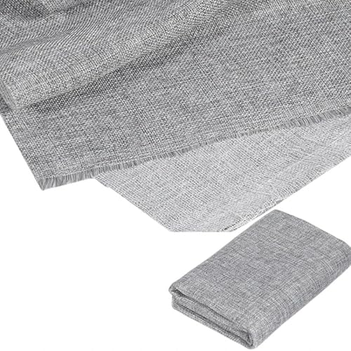 GBSONGJIN Akustikstoff,Lautsprecher Stoff Lautsprecher-Grill-Tuch, Netzstoff for Lautsprecher-Ersatz, Lautsprecher-Stereo-Abdeckung, Stoffdekorationen, schützend, staubdicht(Gray) von GBSONGJIN