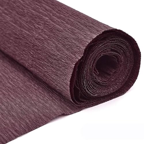 GBSONGLIANGBO Krepppapier,Krepppapier Bunt 10 Rolle 250 * 50cm Gefältelt Krepp Papier Blume Verpackung Handwerk DIY Papier Streamer Scrapbooking Origami Party Dekoration Verpackung Material(No.1) von GBSONGLIANGBO