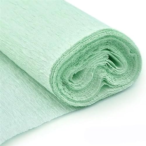 GBSONGLIANGBO Krepppapier,Krepppapier Bunt 10 Rolle 250 * 50cm Gefältelt Krepp Papier Blume Verpackung Handwerk DIY Papier Streamer Scrapbooking Origami Party Dekoration Verpackung Material(No.12) von GBSONGLIANGBO