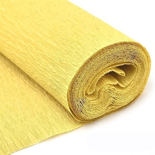 GBSONGLIANGBO Krepppapier,Krepppapier Bunt 10 Rolle 250 * 50cm Gefältelt Krepp Papier Blume Verpackung Handwerk DIY Papier Streamer Scrapbooking Origami Party Dekoration Verpackung Material(No.14) von GBSONGLIANGBO