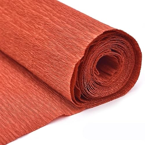 GBSONGLIANGBO Krepppapier,Krepppapier Bunt 10 Rolle 250 * 50cm Gefältelt Krepp Papier Blume Verpackung Handwerk DIY Papier Streamer Scrapbooking Origami Party Dekoration Verpackung Material(No.5) von GBSONGLIANGBO
