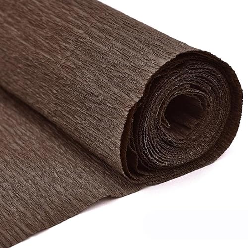 GBSONGLIANGBO Krepppapier,Krepppapier Bunt 10 Rolle 250 * 50cm Gefältelt Krepp Papier Blume Verpackung Handwerk DIY Papier Streamer Scrapbooking Origami Party Dekoration Verpackung Material(No.6) von GBSONGLIANGBO