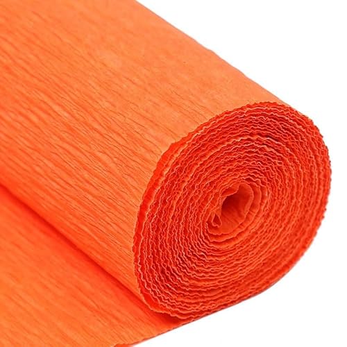 GBSONGLIANGBO Krepppapier,Krepppapier Bunt 10 Rollen 250 * 25 cm Farbige Krepppapierrolle Origami Gefälteltes Krepppapier Basteln DIY Blumen Dekoration Geschenkpapier Basteln(13) von GBSONGLIANGBO