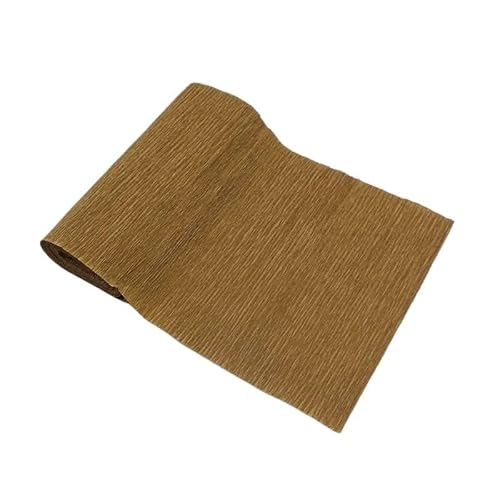GBSONGLIANGBO Krepppapier,Krepppapier Bunt 4 stücke 15 * 250 cm Dekorative Origami Gefältelt Krepp Papier Handwerk DIY Blume Machen Verpackung Falten Scrapbooking Partei Hintergrund Dekoration(Brown) GBSONGLIANGBO Krepppapier,Krepppapier Bunt 4 stücke 15 * 250 cm Dekorative Origami Gefältelt Krepp Papier Handwerk DIY Blume Machen Verpackung Falten Scrapbooking Partei Hintergrund Dekoration(Brown) von GBSONGLIANGBO