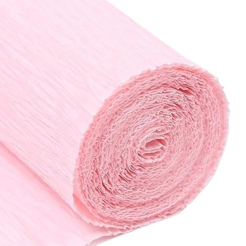 GBSONGLIANGBO Krepppapier,Krepppapier Bunt 5 Stück 50x250 cm Krepppapier Farbige Rolle Origami Gefälteltes Krepppapier Basteln DIY Blumen Dekoration Geschenkverpackung Verdicktes Papier Basteln(C) von GBSONGLIANGBO