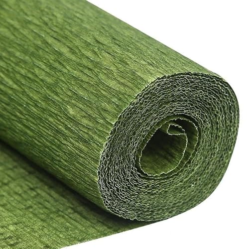 GBSONGLIANGBO Krepppapier,Krepppapier Bunt 5 Stück 50x250 cm Krepppapier Farbige Rolle Origami Gefälteltes Krepppapier Basteln DIY Blumen Dekoration Geschenkverpackung Verdicktes Papier Basteln(E) von GBSONGLIANGBO